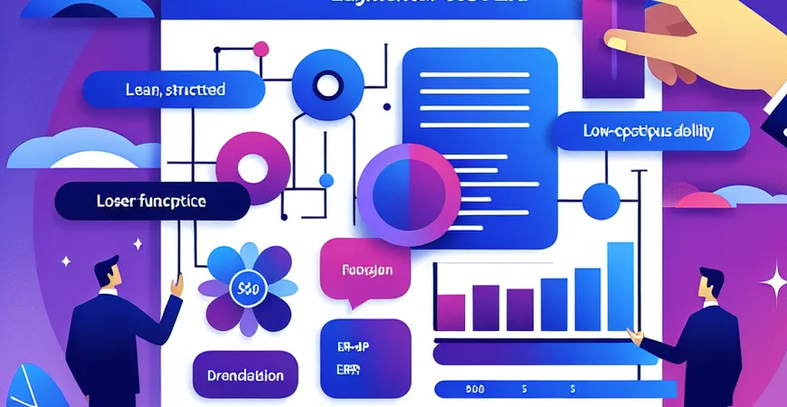 低成本 ERP 的功能底线：这 5 个模块缺一不可